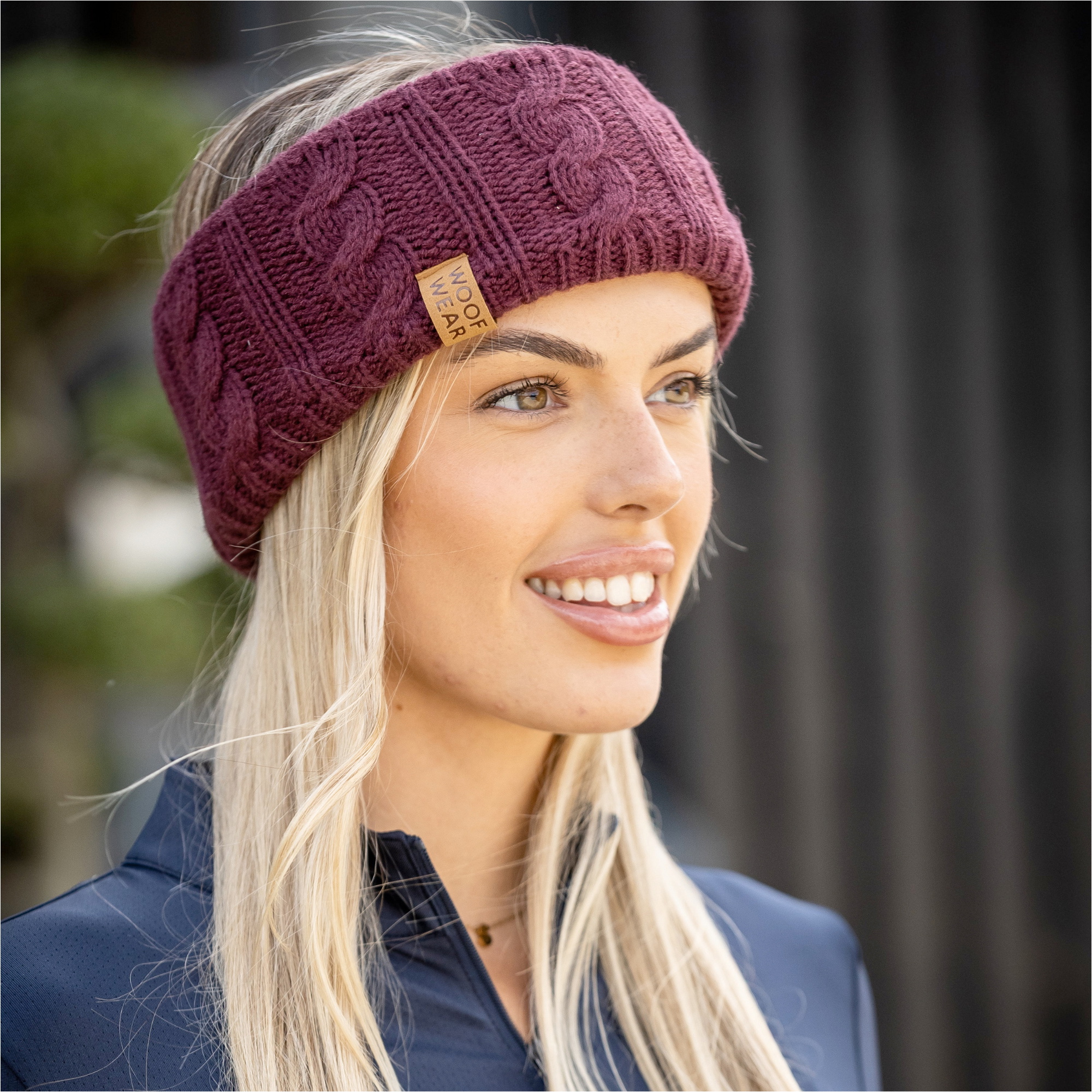 2025 Woof Wear Bandeau De Casque WA0050- PLUM - Plum